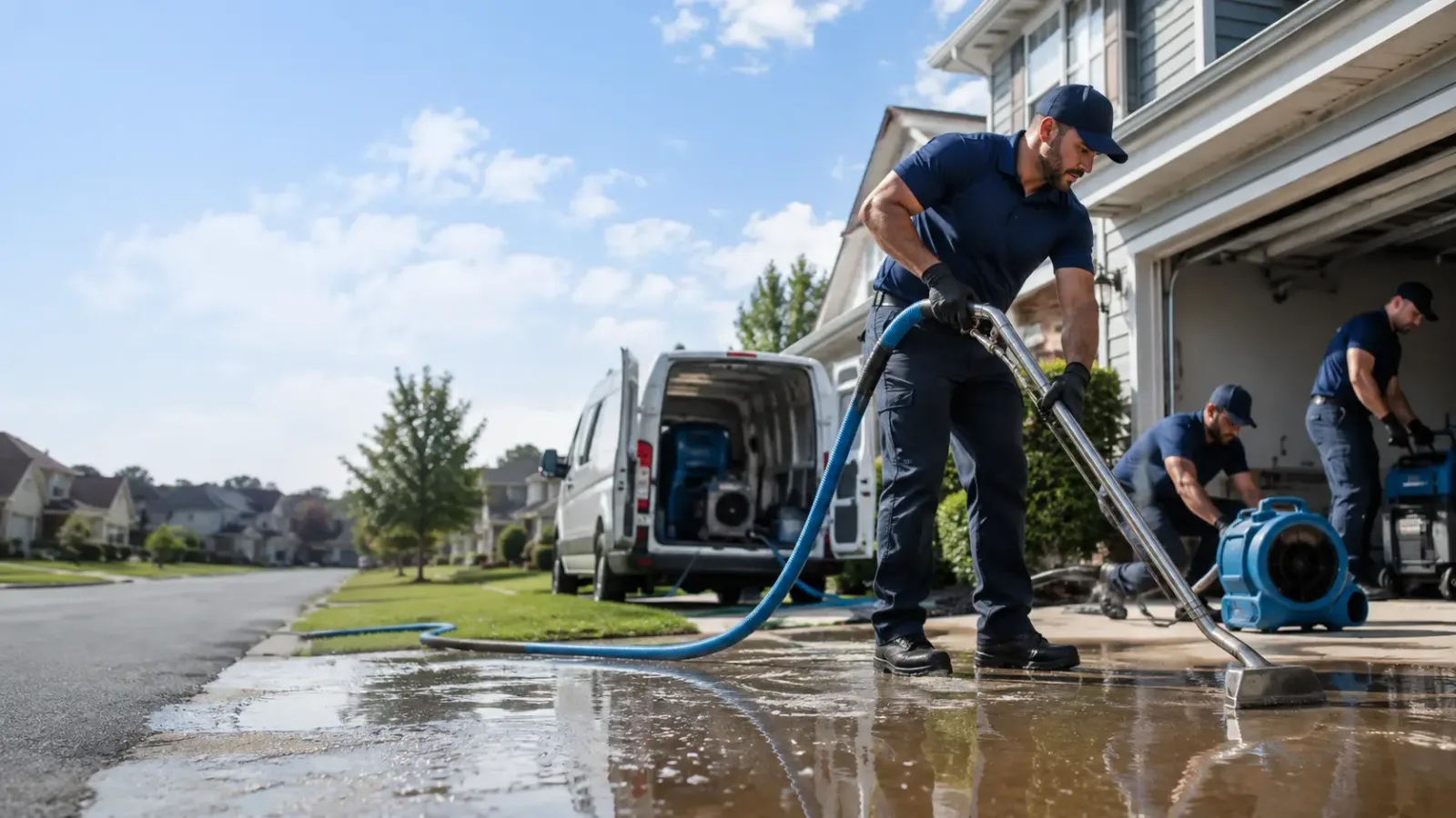 Flood Damage Restoration in Fountainville, PA